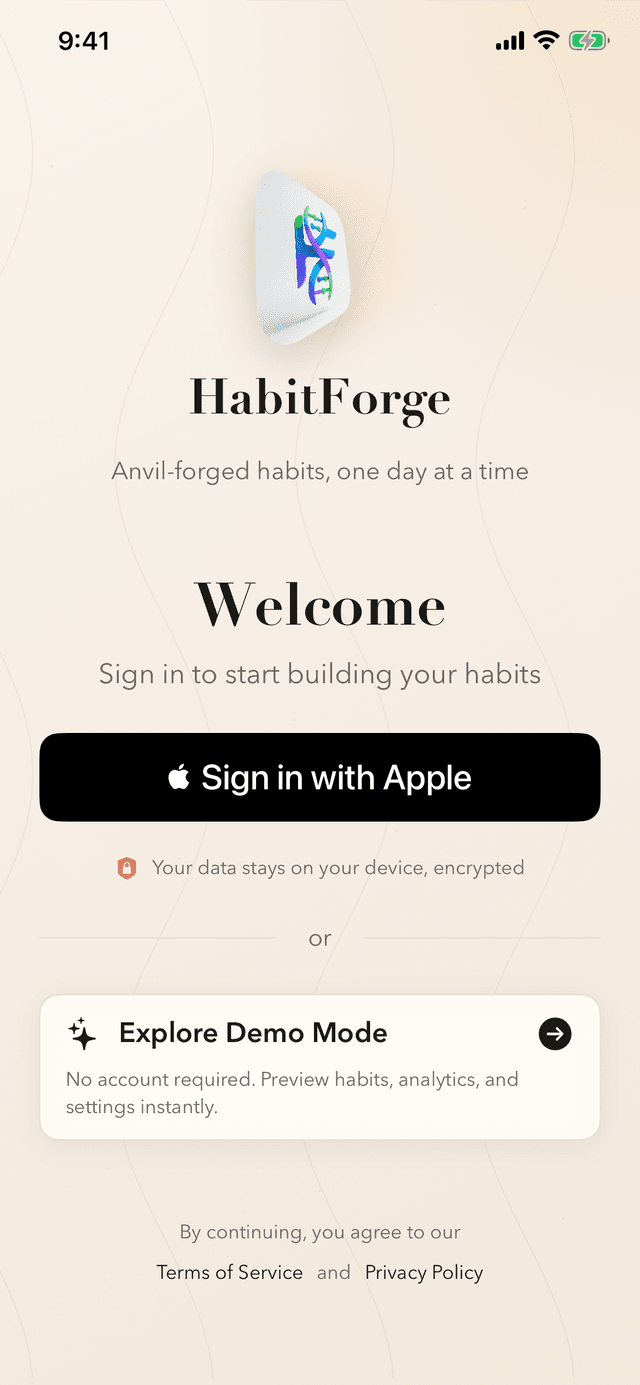 Create your account