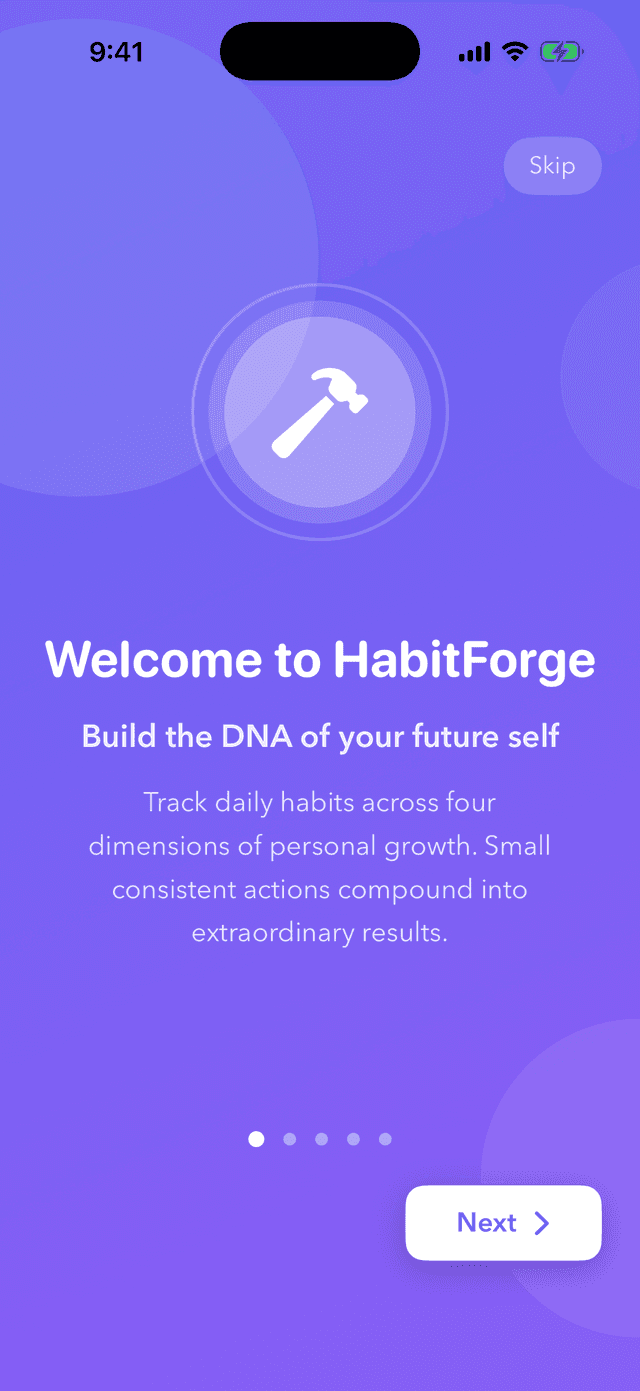 Choose your first habit